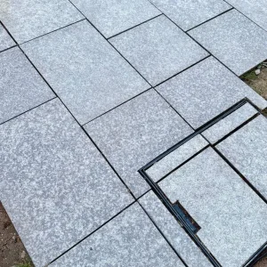 Bradstone silver grey granite patio slabs - Image 2