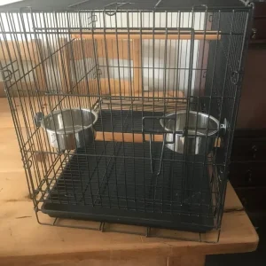 Black bird cage, never used - Image 2