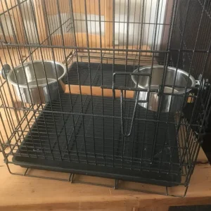 Black bird cage, never used - Image 3