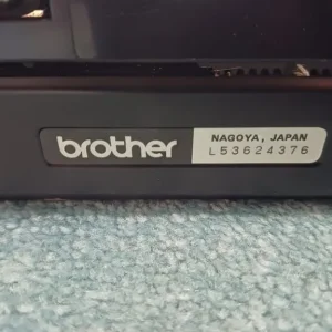 Brother Deluxe 220 Portable Typewriter Vintage Black with Hard Case - Image 5