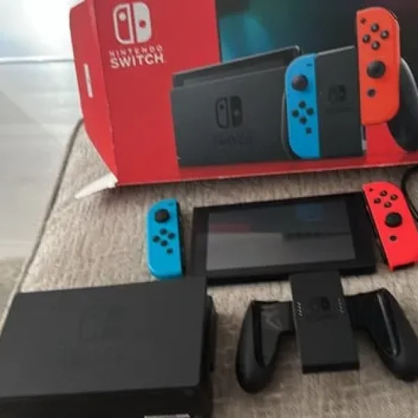 Nintendo Switch boxed