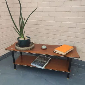 Vintage Mid-Century Teak Side Table - Image 2