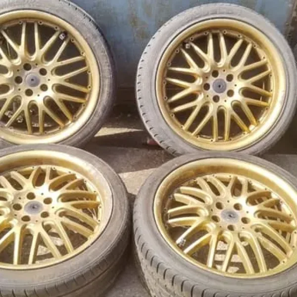 BBS-style golf MK4 alloy wheels 18"