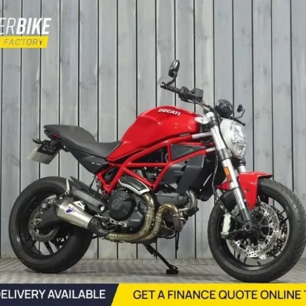 2017 Ducati Monster 797 Red
