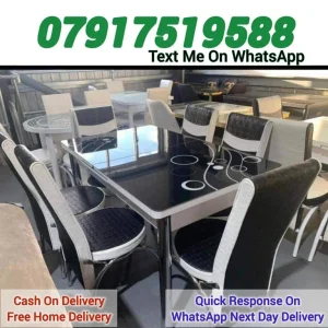 Dining Table and Chairs - Image 3