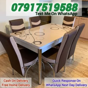 Dining Table and Chairs - Image 6