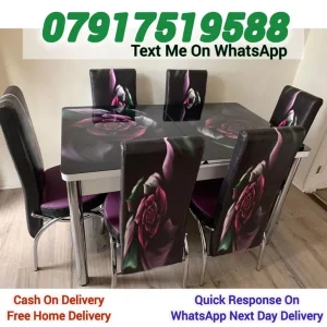Dining Table and Chairs - Image 7
