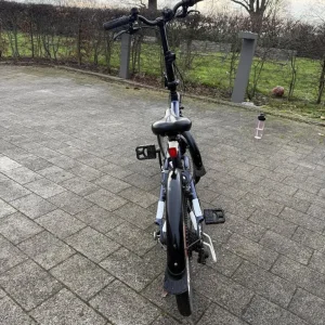 Folding Bike Tilt 500 - Blue - Comes with Basket and Lock Chain - Image 6