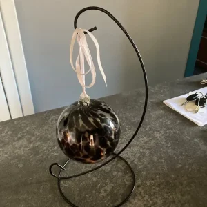 Glass Ball Tealight Holder - Image 2