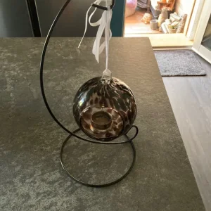 Glass Ball Tealight Holder - Image 3