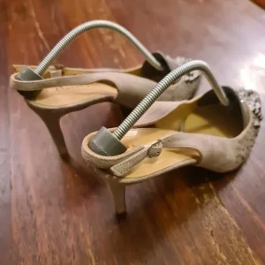 Ladies heeled sling backs - Image 3