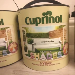Cuprinol fence paint 4 x 2.5litre tins - Image 3
