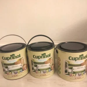 Cuprinol fence paint 4 x 2.5litre tins