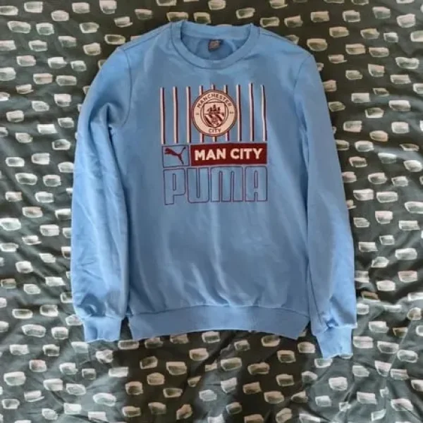 Puma Manchester City jumper, worn once