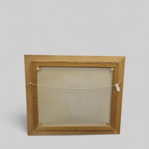 Vintage Oil Painted Landscape 1970s Signed Framed - Image 8