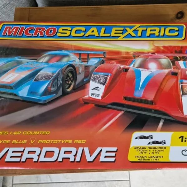 Micro Scalextric Racing Car Game