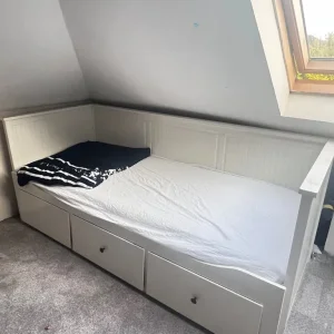 IKEA single sofa bed with mattress