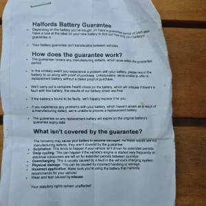 Yuasa HSB096 Silver 12V Car Battery - Image 3