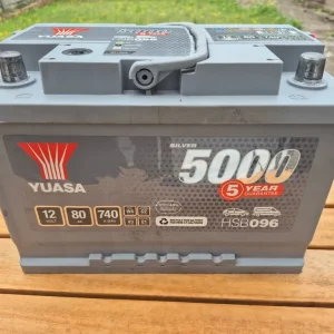 Yuasa HSB096 Silver 12V Car Battery