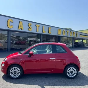 2017 Fiat 500 1.2 Lounge 3-door in Pasadoble Red - Image 3
