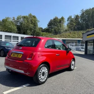 2017 Fiat 500 1.2 Lounge 3-door in Pasadoble Red - Image 6