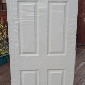Internal White Door with 6 Panels