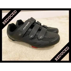 Fotgroy Cycling Shoes Size 9.5 / 44 for Peloton or Spinning