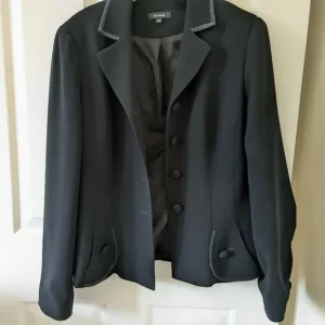 Two Blazers – Dark Grey and Black, Size 10–12 - Image 2