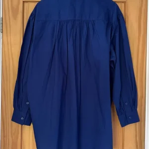 Women’s blue oversized shirt from Marks & Spencer size 22 - Image 3