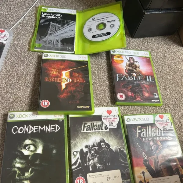 Xbox360 games collection