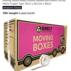 Unused strong moving boxes