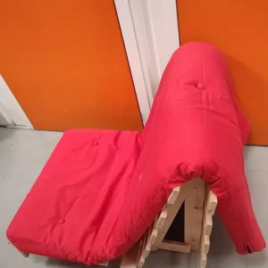 Futon bed and chair