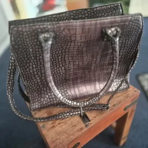 Crocodile Pattern Handbag