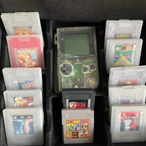 GAME BOY POCKET WITH MANUAL, 12 GAMES & NUBY CARRY CASE - Image 5