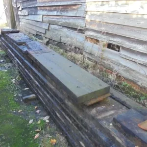 Reclaimed Pitch Pine Boards 7m Long - Image 2