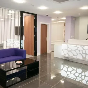 Furnished office spaces for 8 to 45 desks