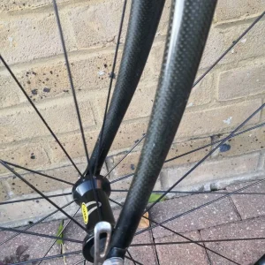 XL 58cm Fausto Coppi Lombardia Mens Road Bike with Carbon Aerobars - Image 4