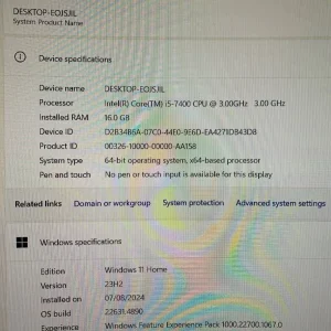 Gaming & Work PC – Intel i5, 16GB RAM, Radeon RX 480 - Image 4