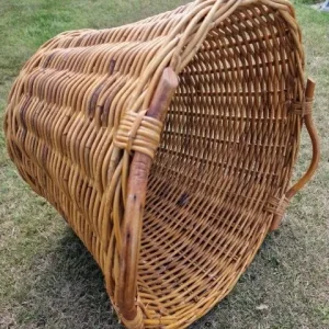 LOG BASKET, VERY LARGE WICKER - Image 2