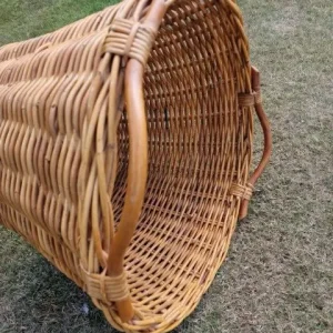 LOG BASKET, VERY LARGE WICKER - Image 3