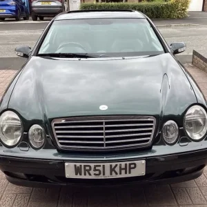 2001 Mercedes-Benz CLK Coupe, 2-door, automatic, 3199cc