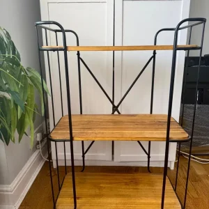 Modern drinks trolley that doubles as a shoe rack