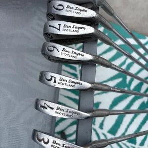 Ben Sawyers golf irons x 7 - Image 5