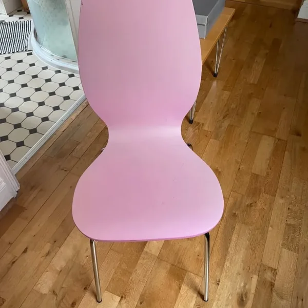 Pink chair