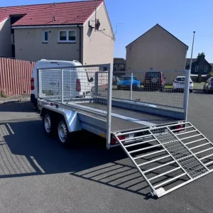 10ft x 5.6ft Twin Axle Quad Transporter with 60cm Mesh Sides - Image 4