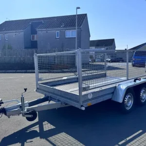 10ft x 5.6ft Twin Axle Quad Transporter with 60cm Mesh Sides - Image 6