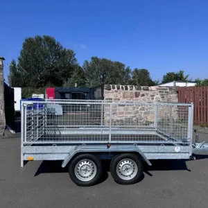10ft x 5.6ft Twin Axle Quad Transporter with 60cm Mesh Sides - Image 7