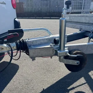 10ft x 5.6ft Twin Axle Quad Transporter with 60cm Mesh Sides - Image 8