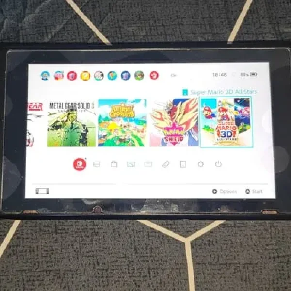 Nintendo Switch with 37 Games and Hori Split Pad Pro