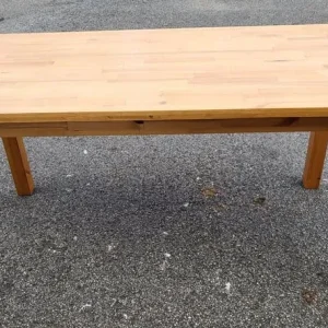 Ashdon Solid Pine Table (150cm) - Image 2